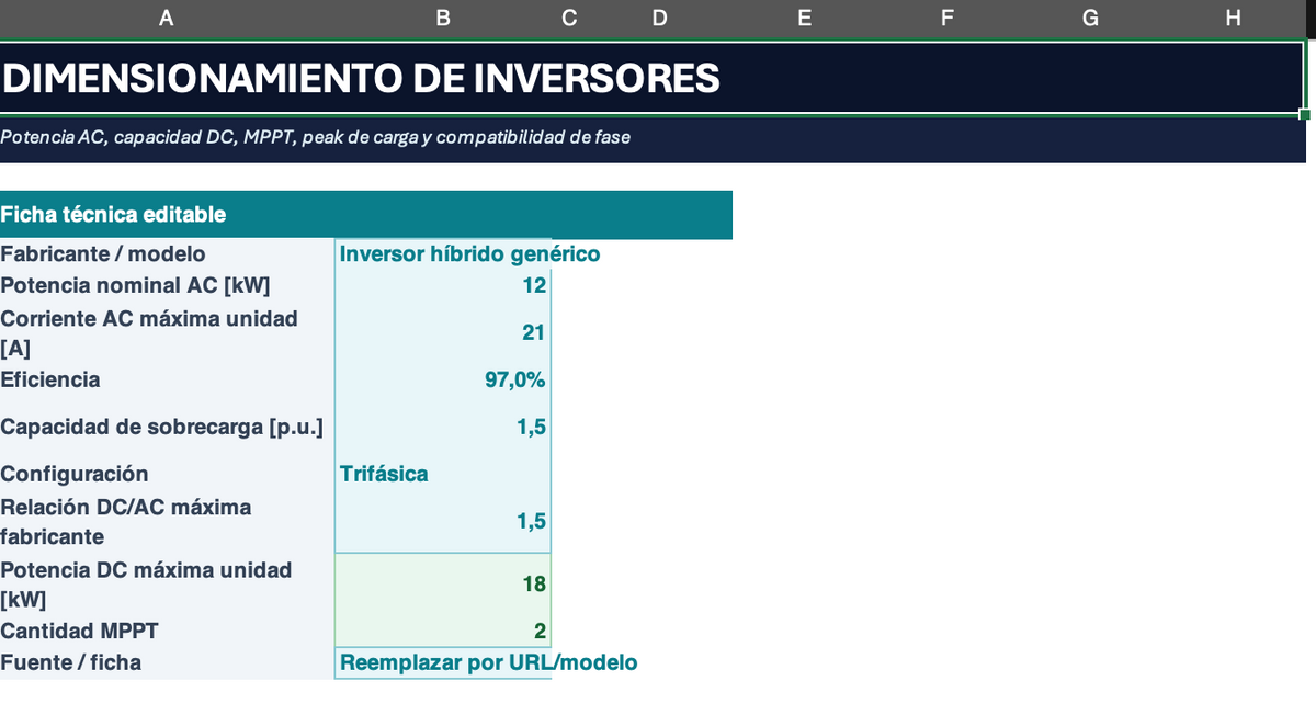 FARAYA Solar Design PRO | Calculadora Fotovoltaica para Paneles, Baterías e Inversores – SEC Chile